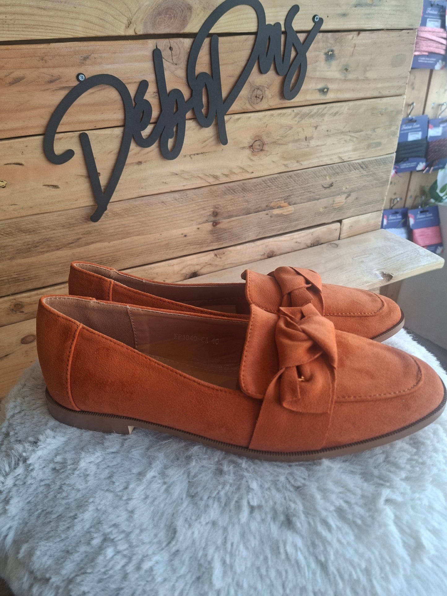 Mocassins orange