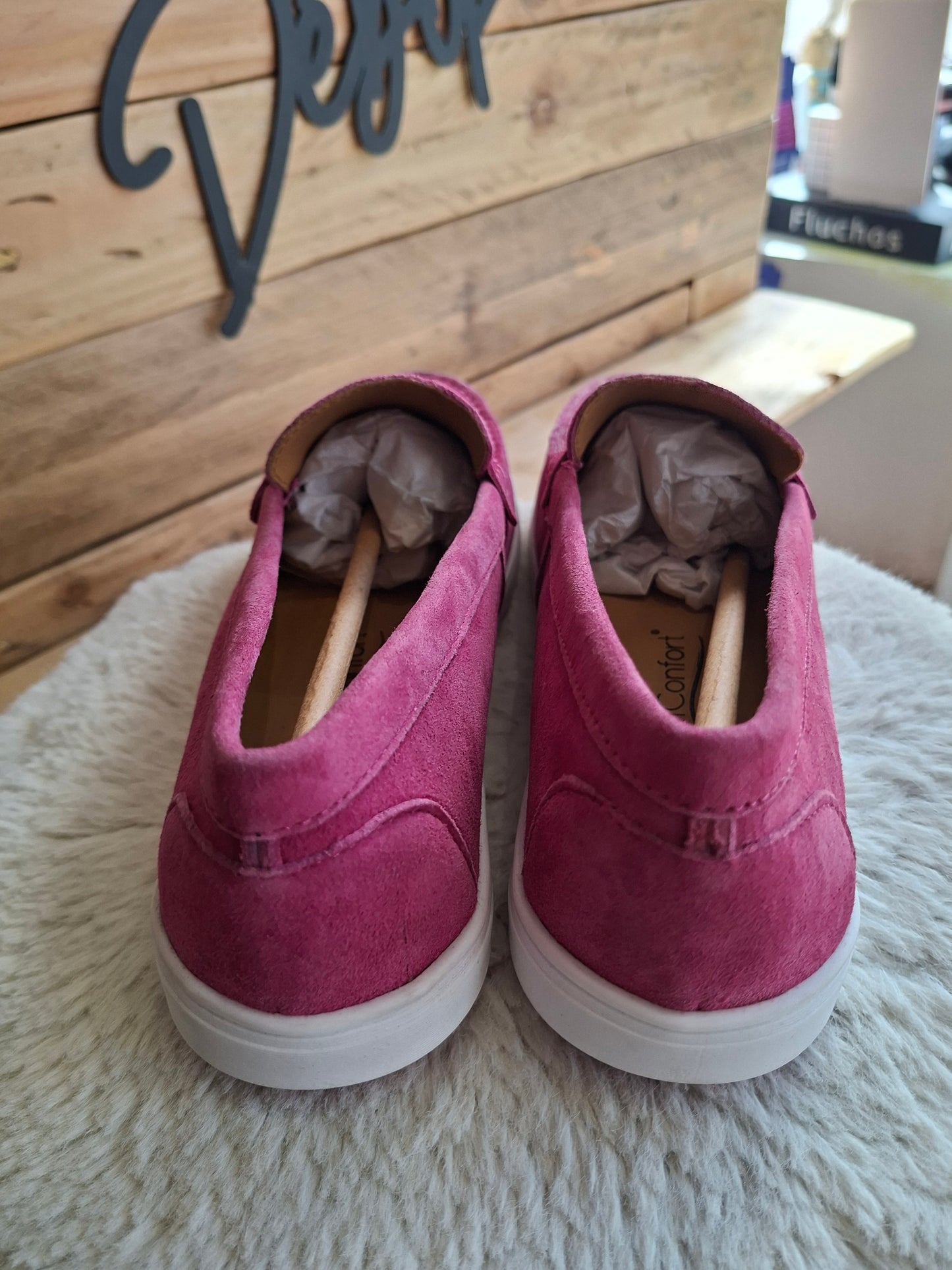 Mocassins roses