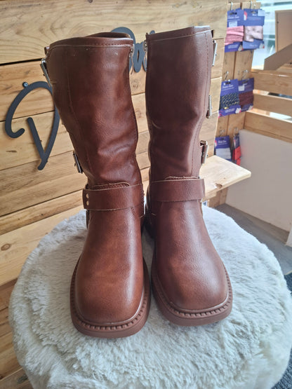 Bottes marron