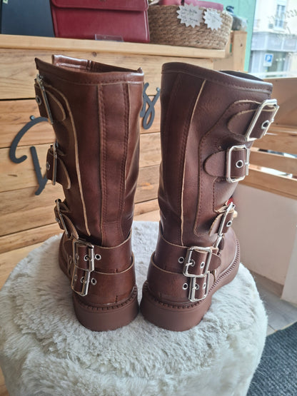 Bottes marron