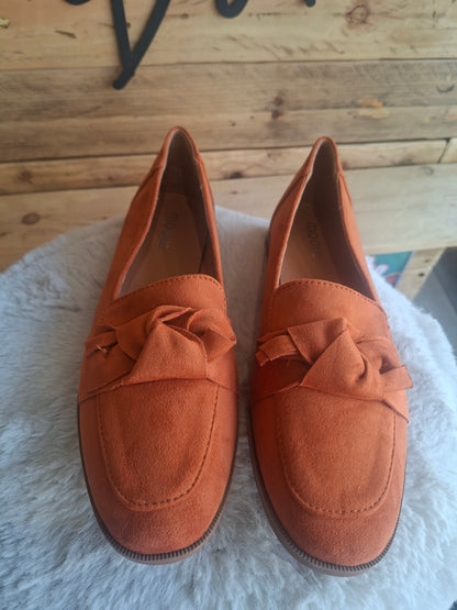 Mocassins orange