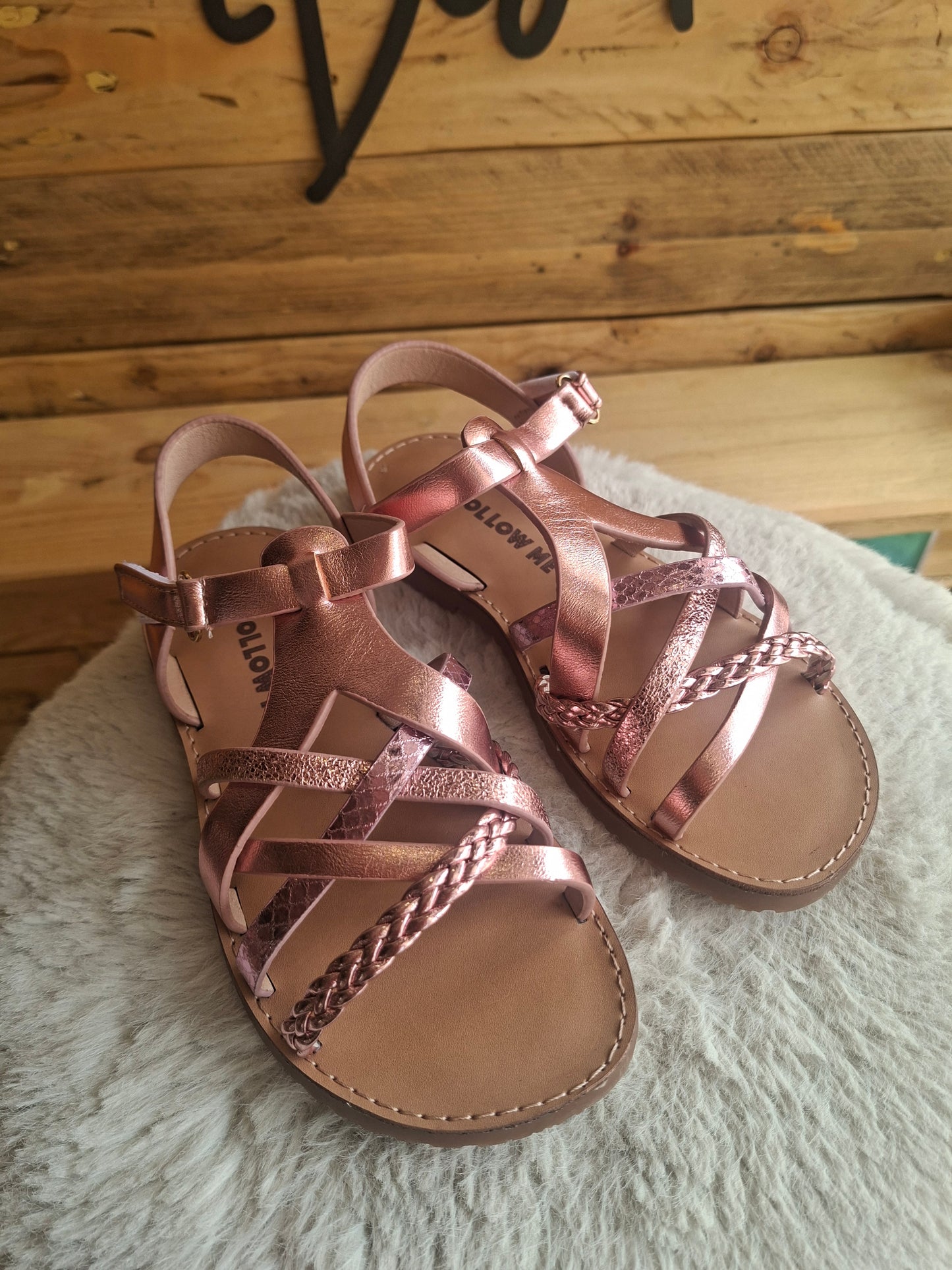Sandales roses