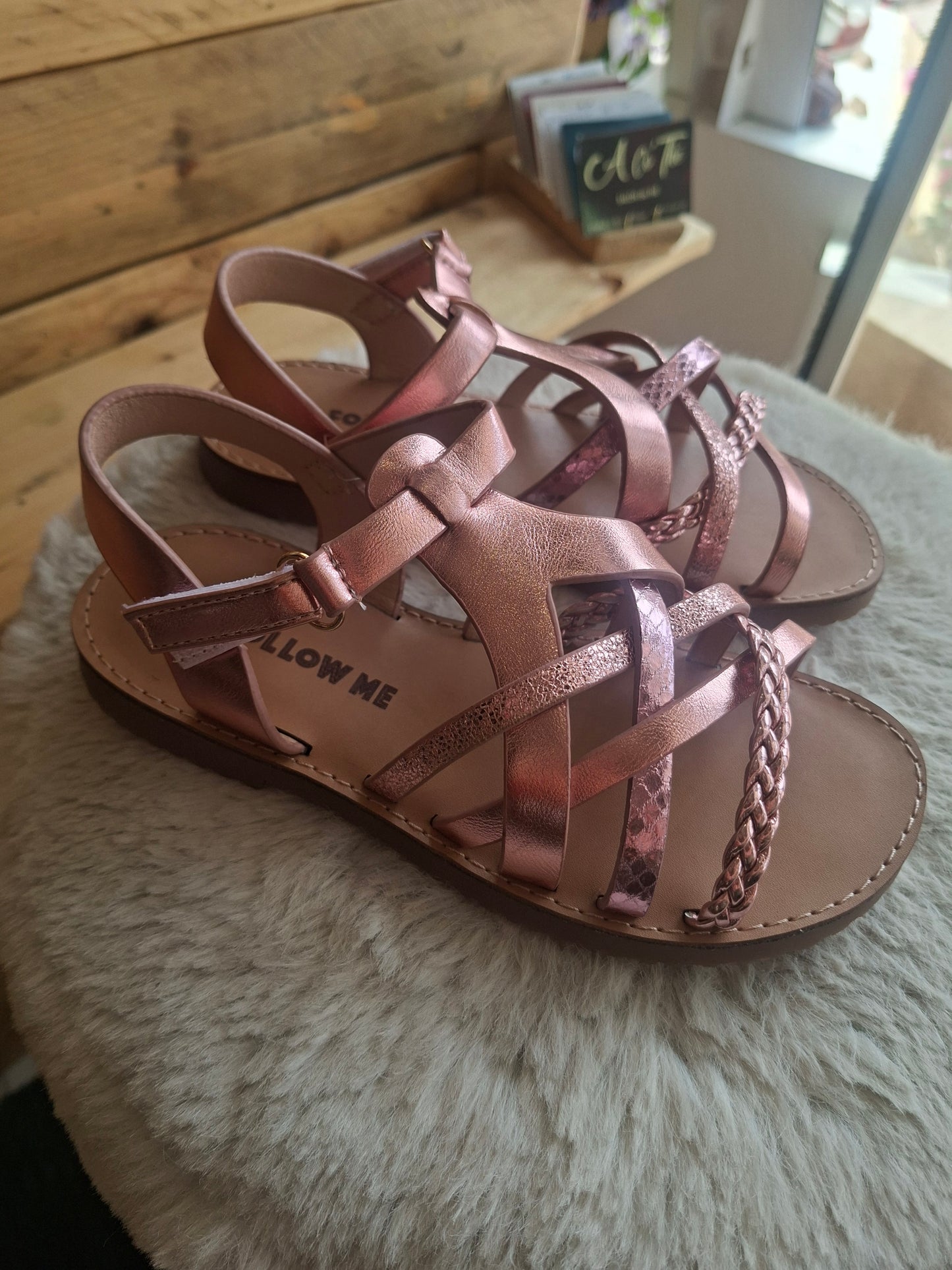 Sandales roses