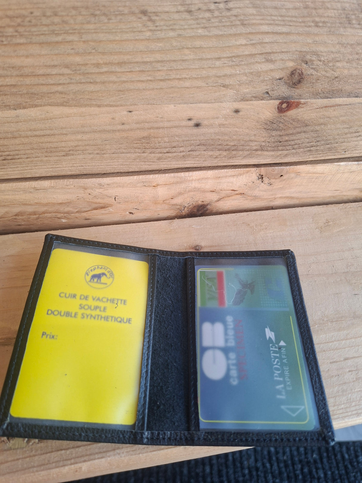 Porte-carte cuir/ différents coloris