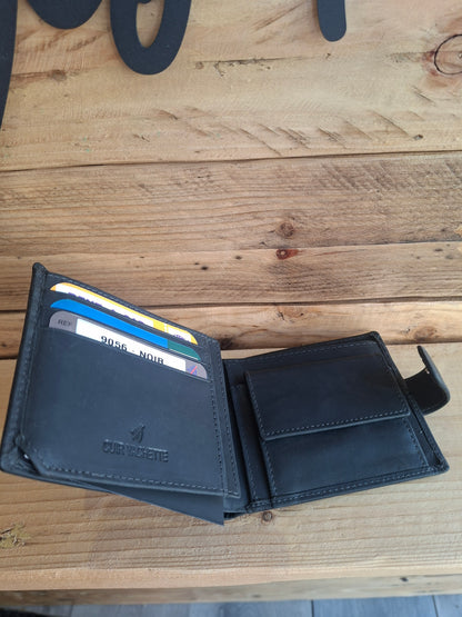 Petit portefeuille cuir