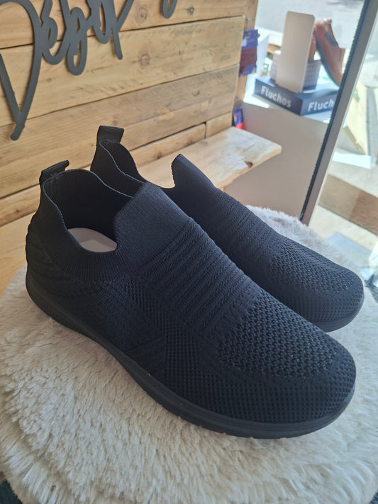 Baskets souples noires