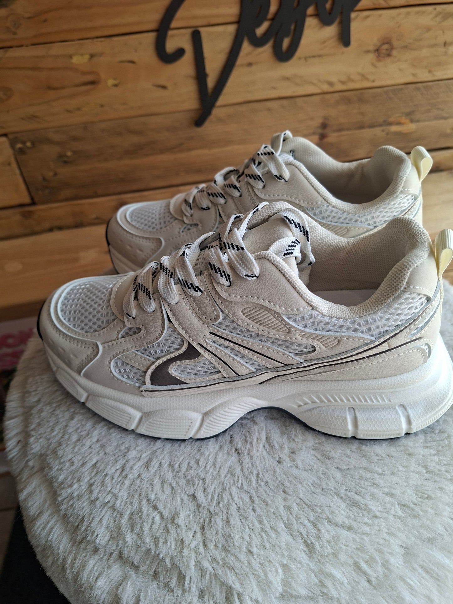 Baskets beige