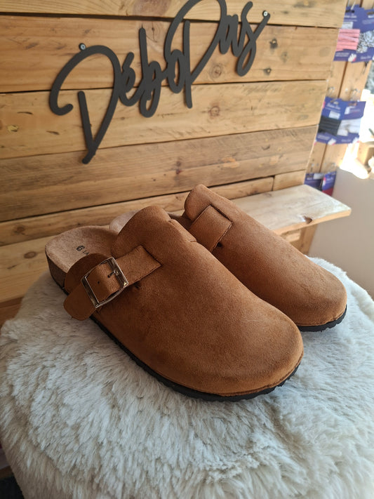 Mules marron