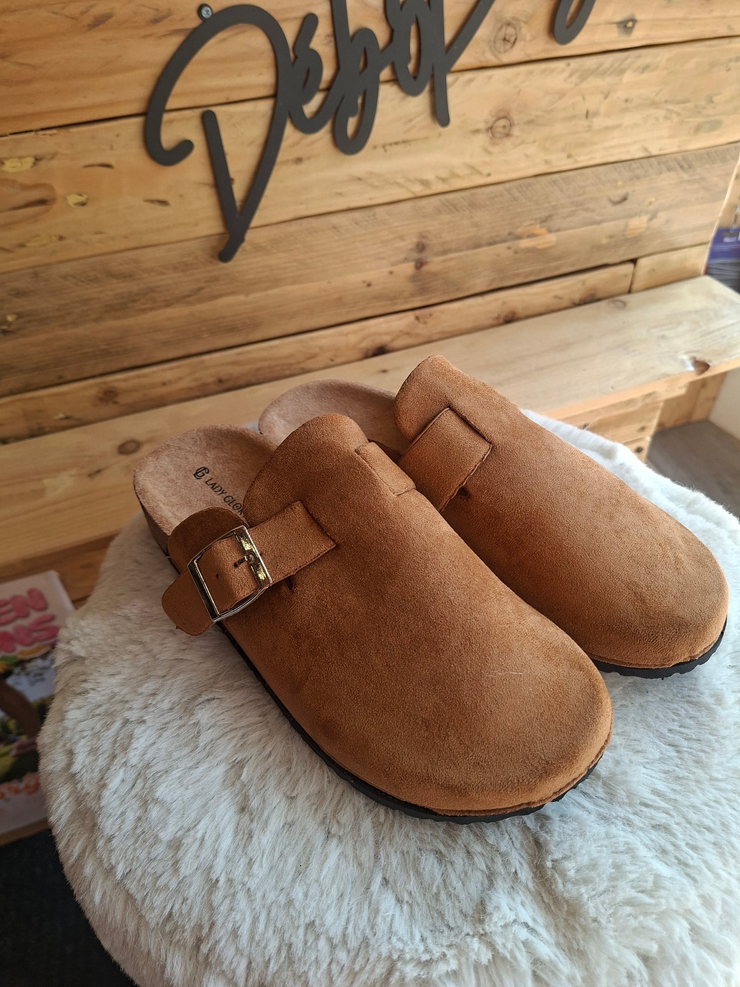 Mules marron