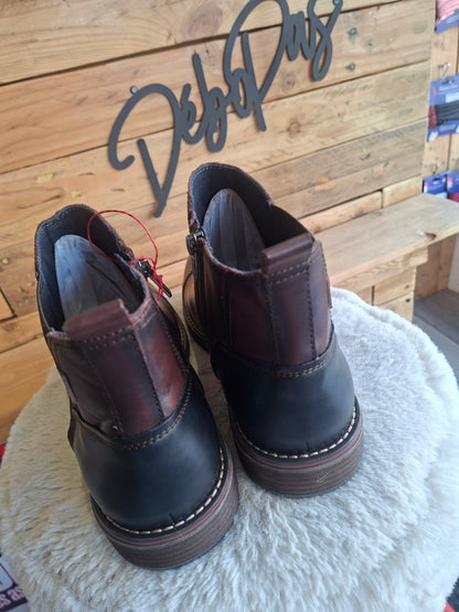 York marron bottines