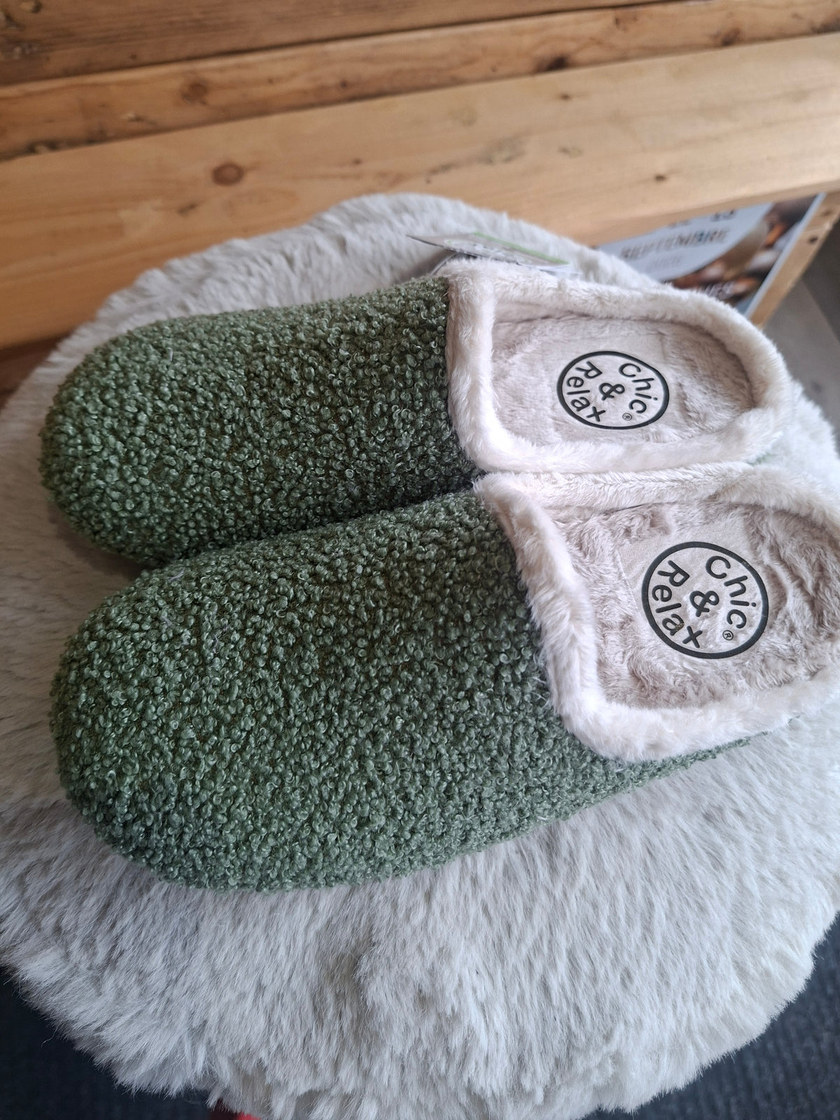 Chausson Muclette kaki