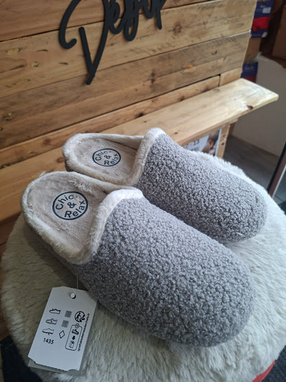 Chausson Muclette gris