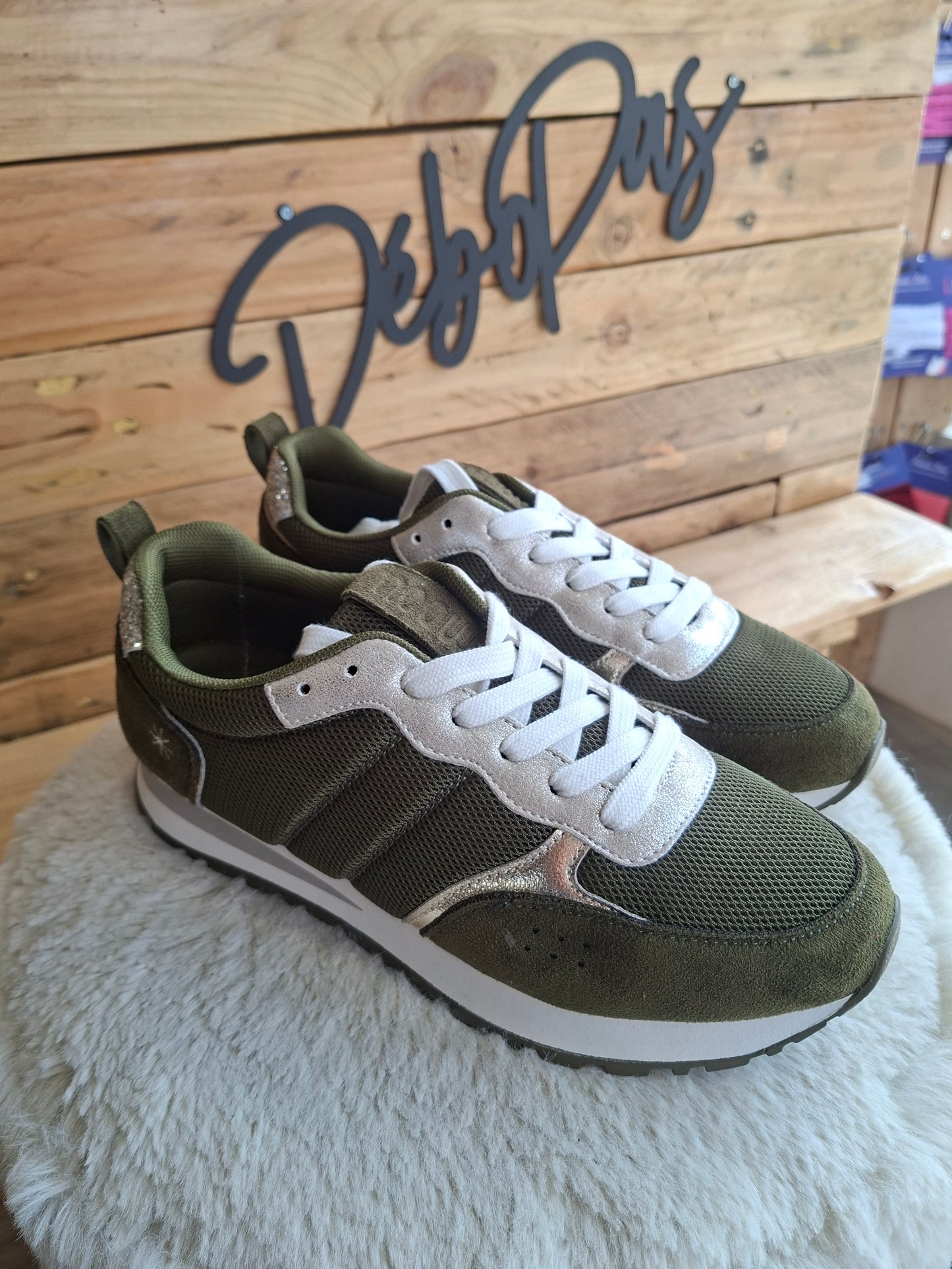 Baskets Kaki