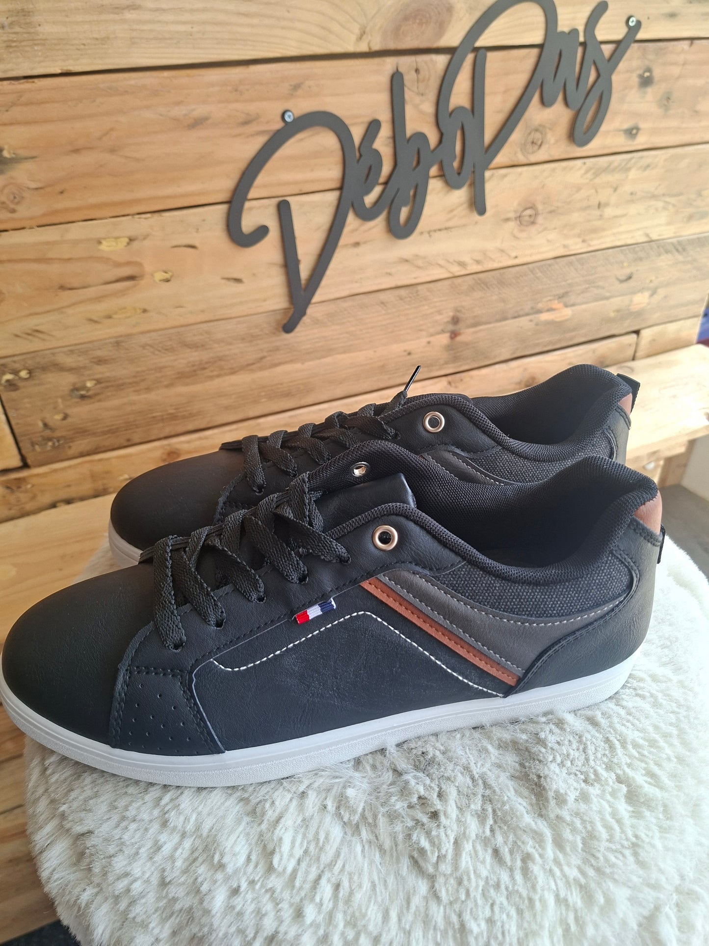 Baskets fines noires