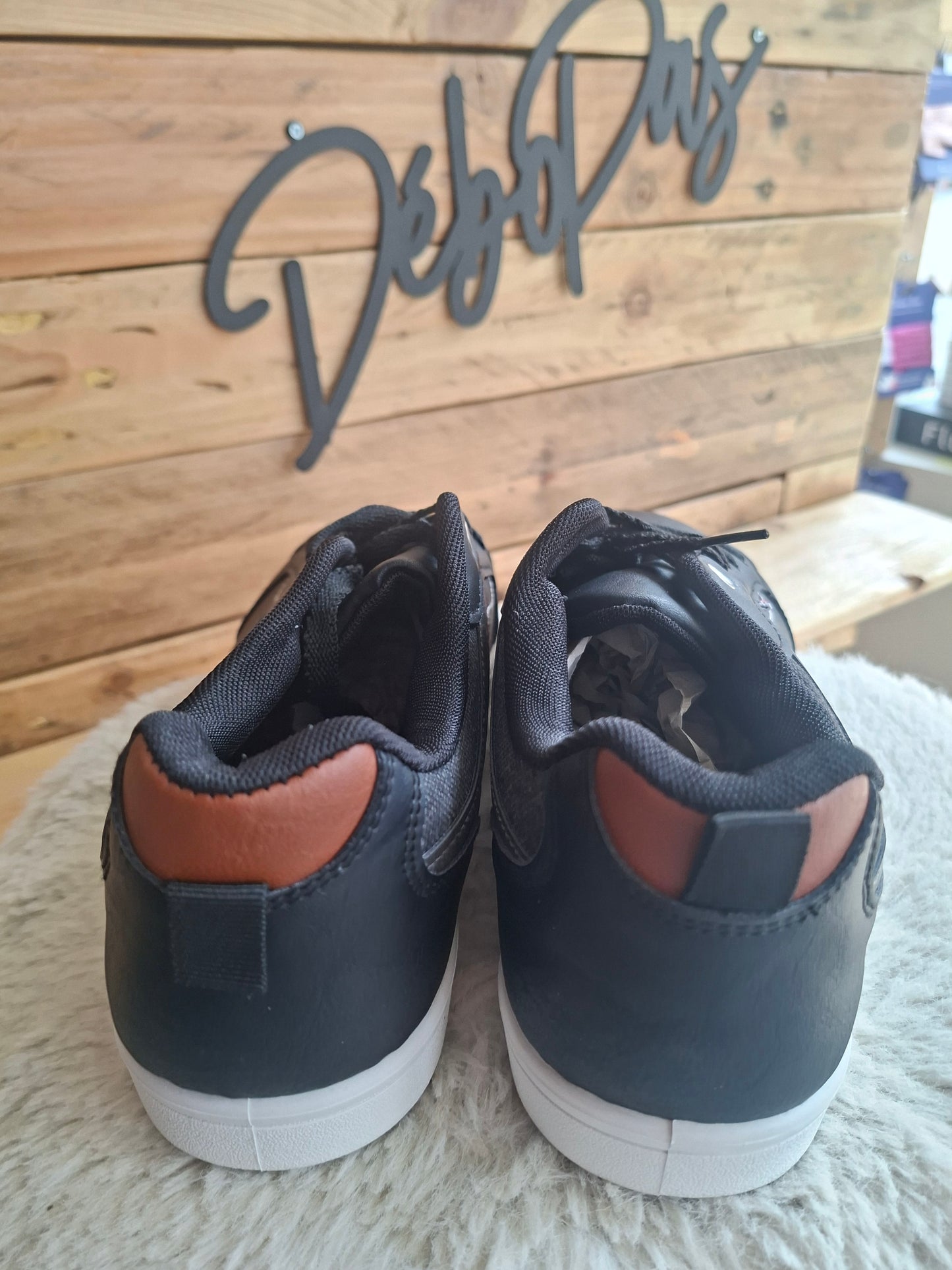 Baskets fines noires