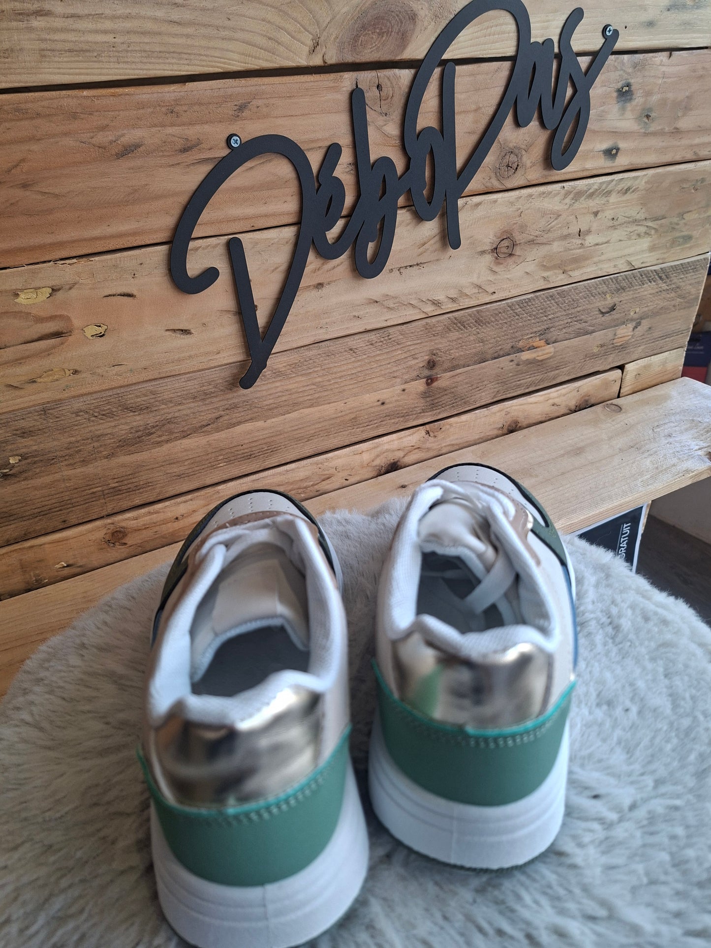 Baskets vertes