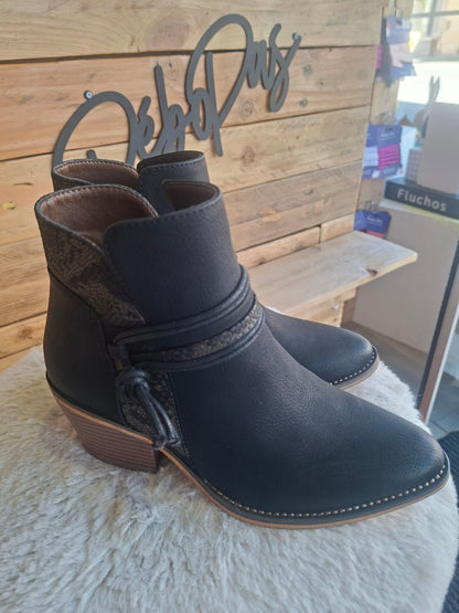 Bottines talon santiag