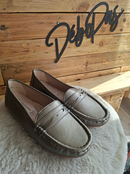 Mocassins bronze