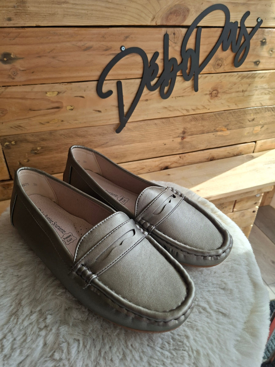 Mocassins bronze