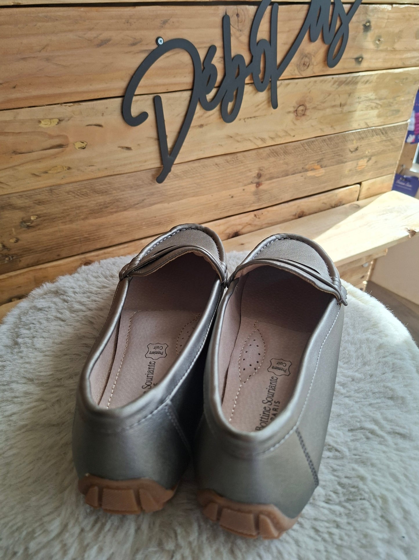 Mocassins bronze
