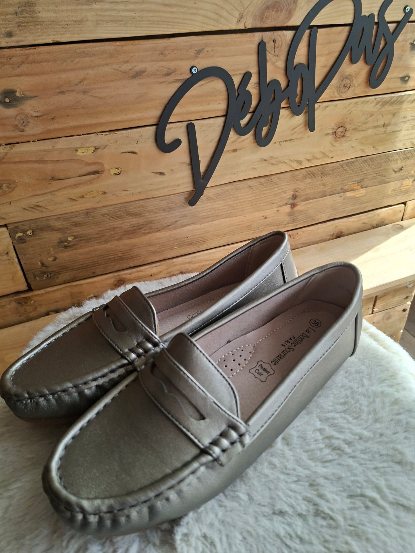 Mocassins bronze