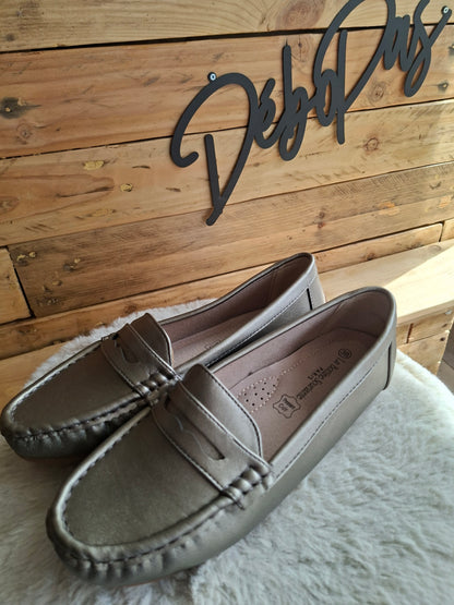 Mocassins bronze