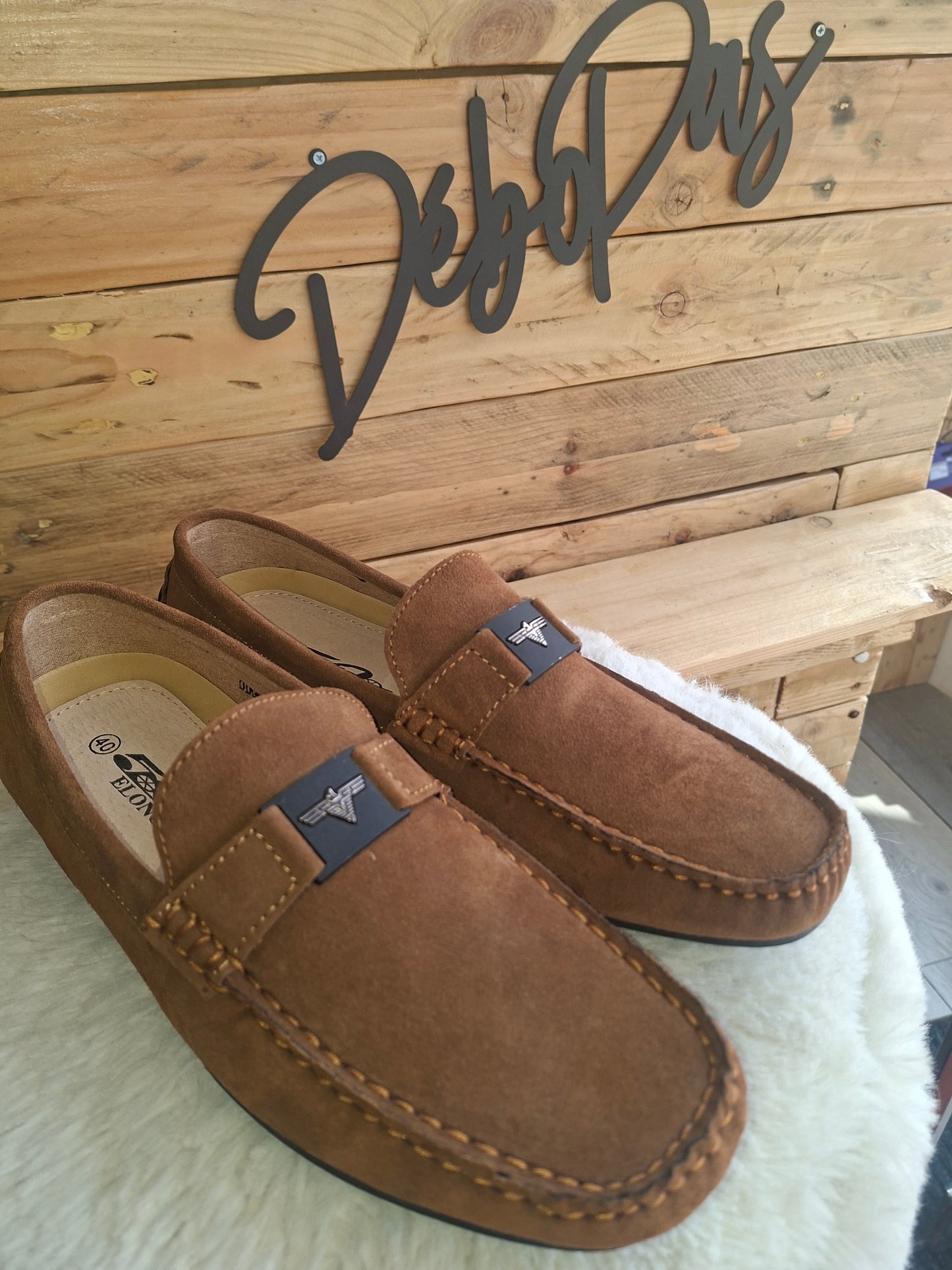 Mocassins marron