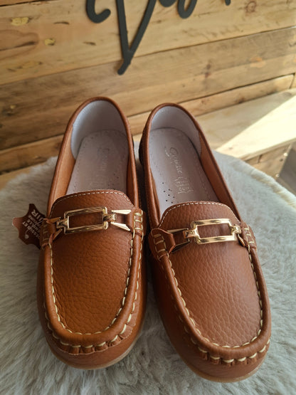 Mocassins marron