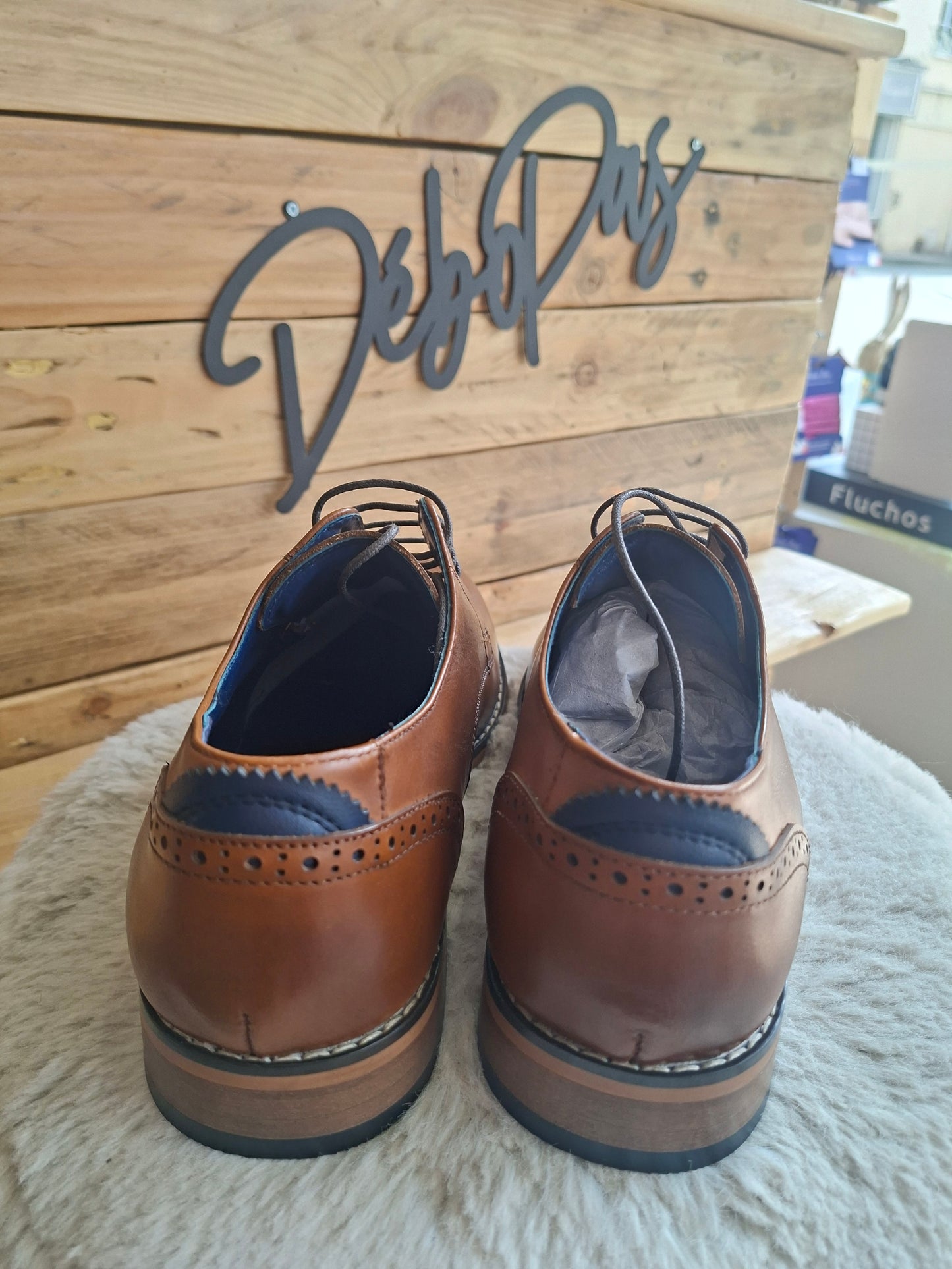 Ville cuir camel