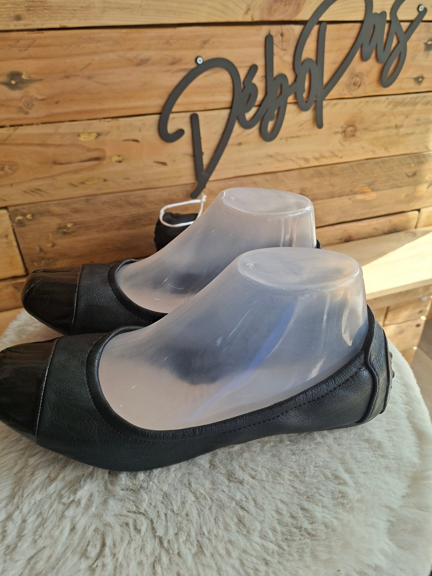 Ballerines pliables noire