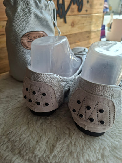 Ballerines pliable argent