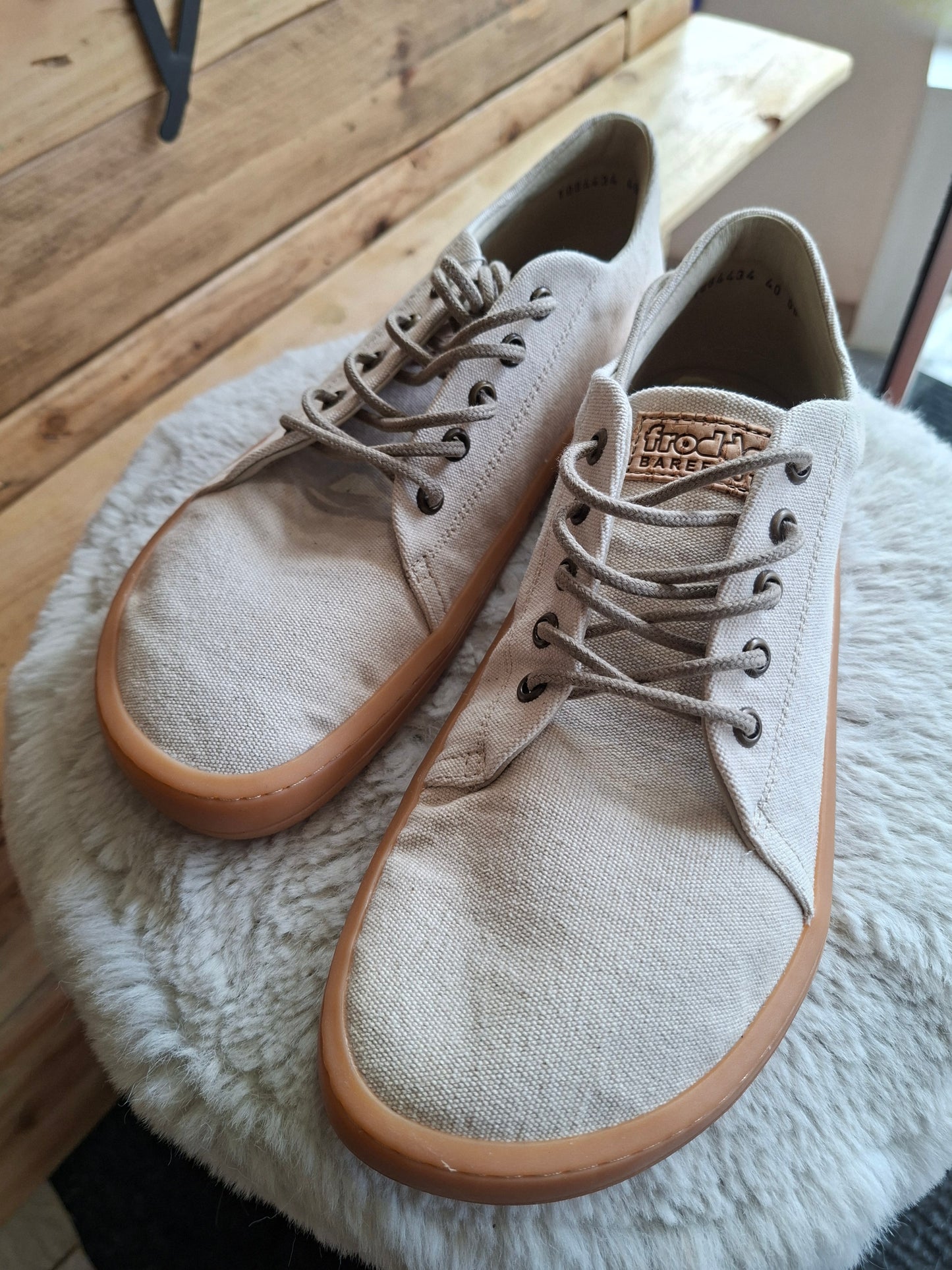 Barefoot tissus beige
