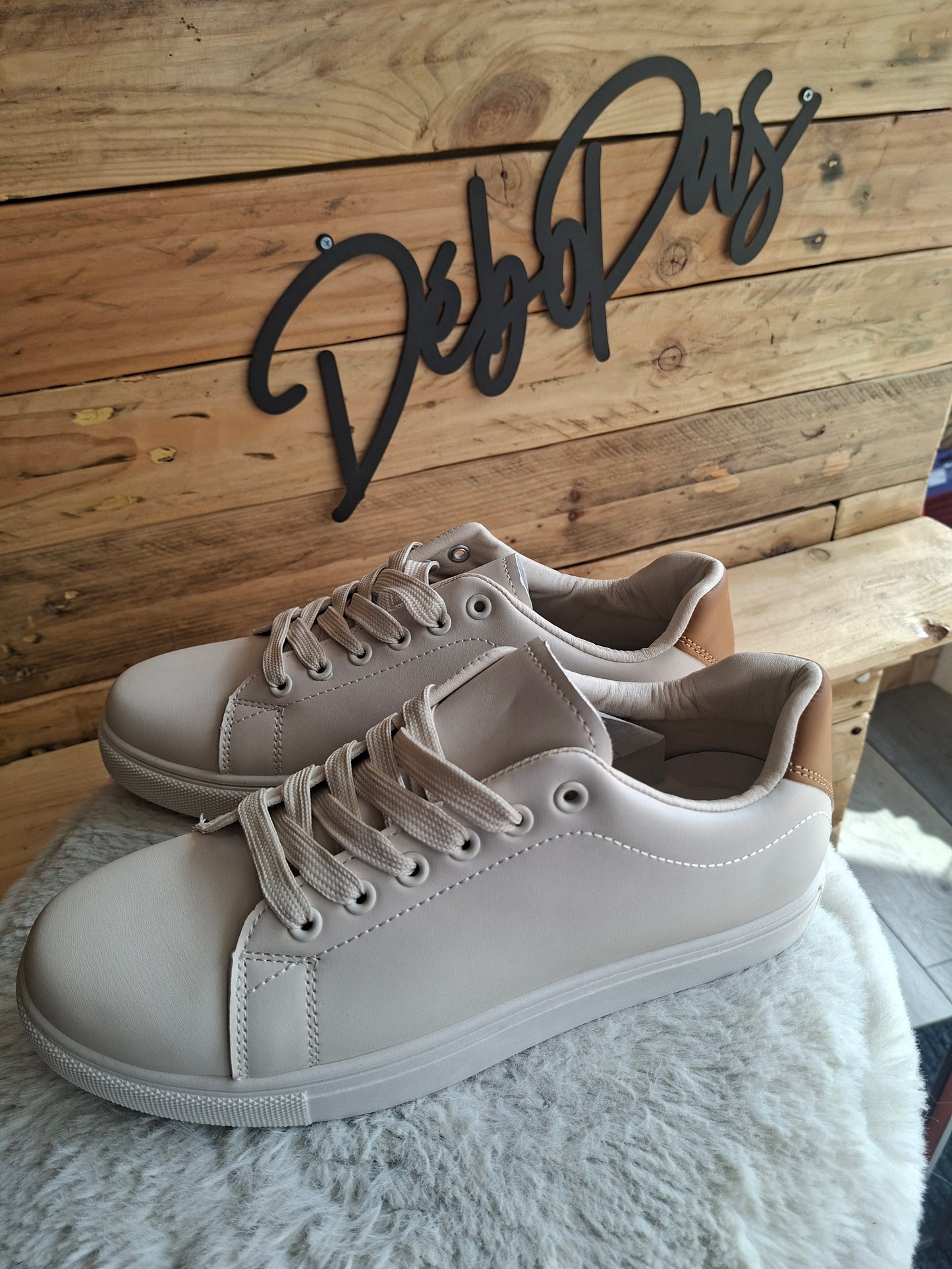 Baskets beige