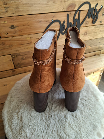 Bottines camel