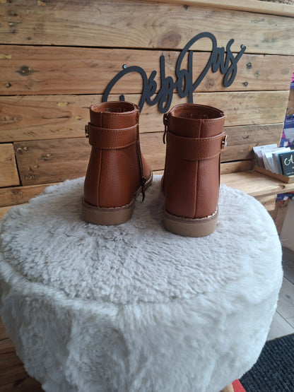 Bottines camel
