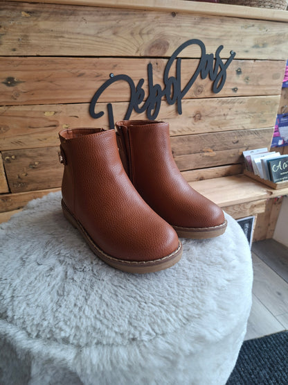 Bottines camel