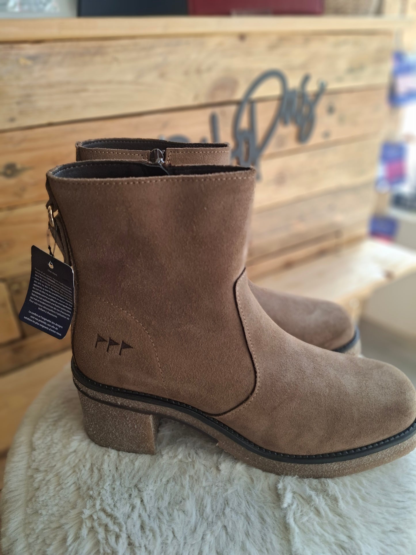 Calzu taupe