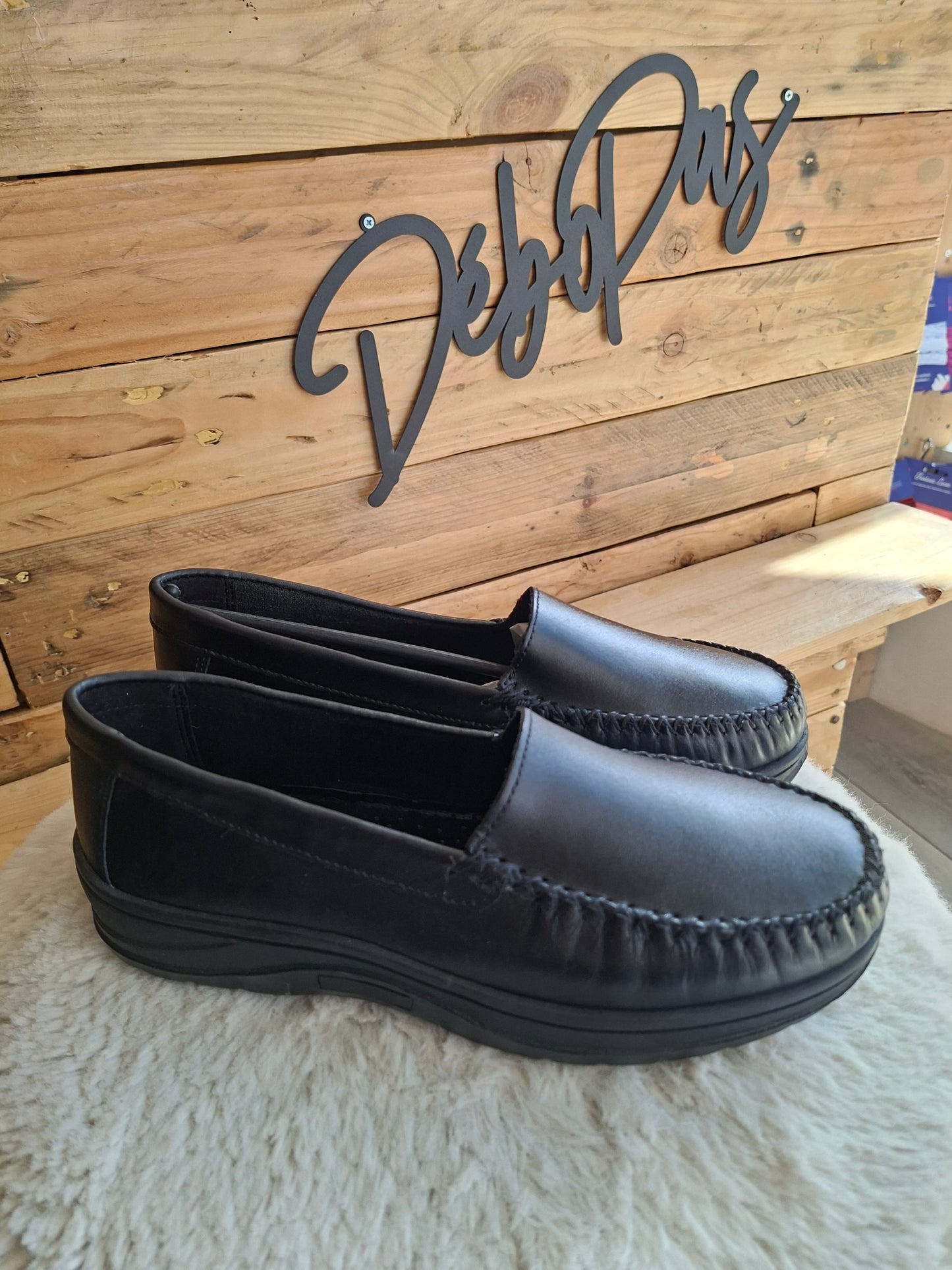 Mocassins noirs