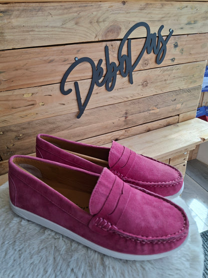 Mocassins roses