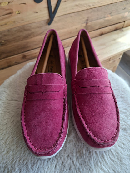 Mocassins roses