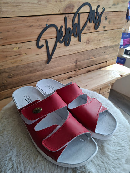 Mules rouge