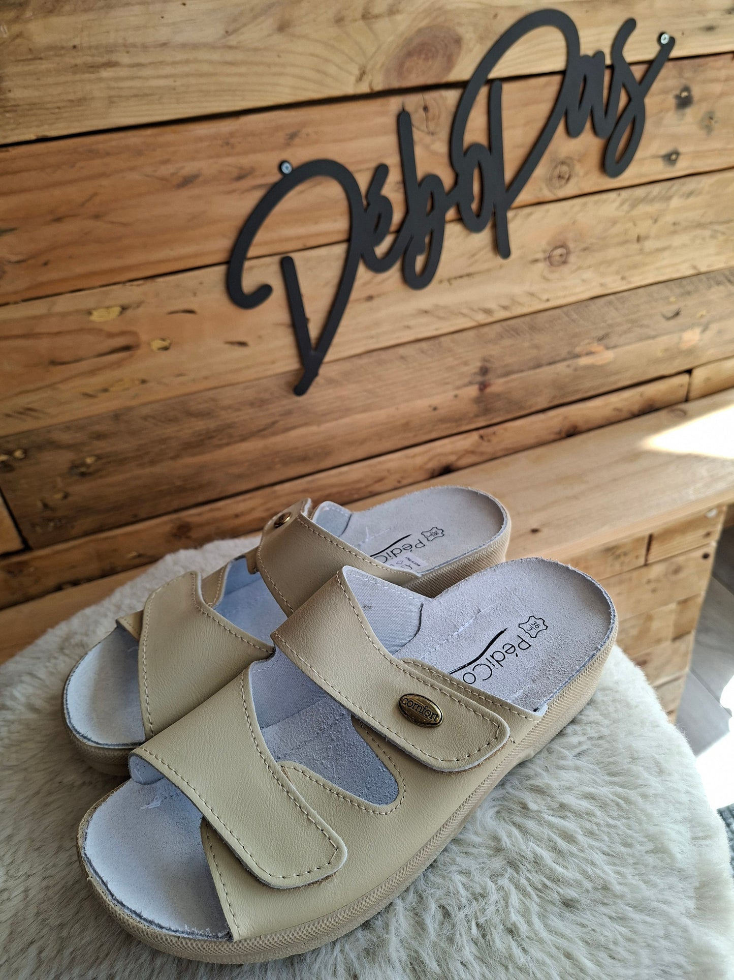 Mules beige