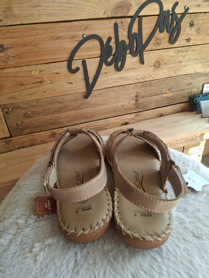 Sandales beige