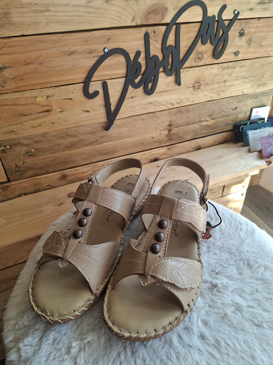 Sandales beige