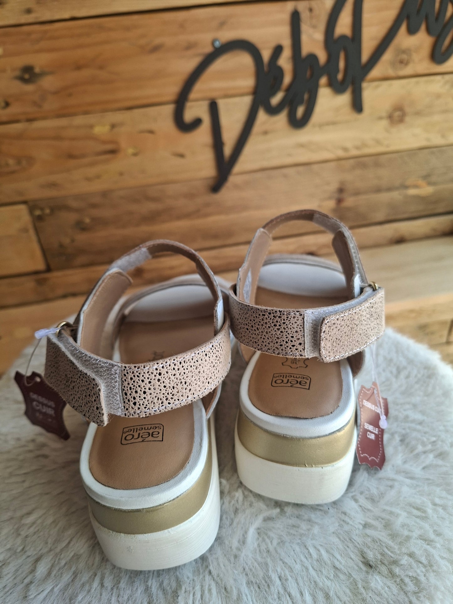 Sandales blanches