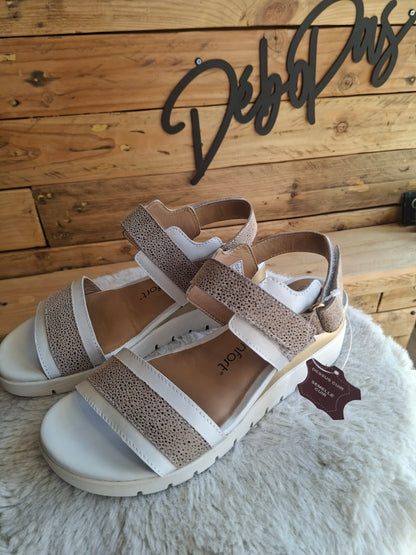 Sandales blanches