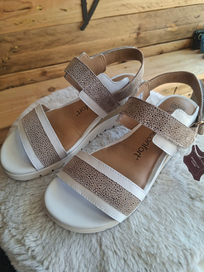 Sandales blanches