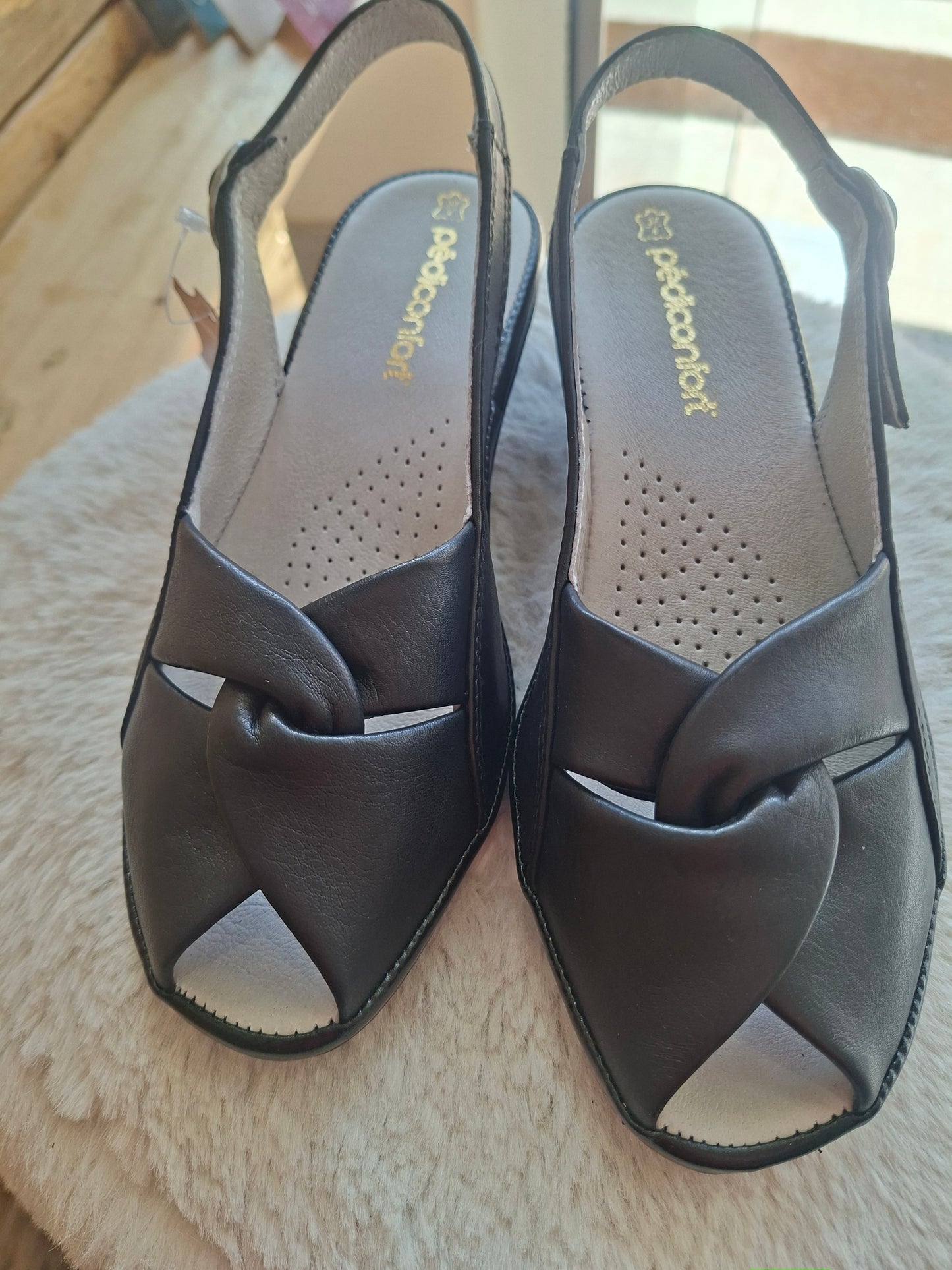 sandales noires